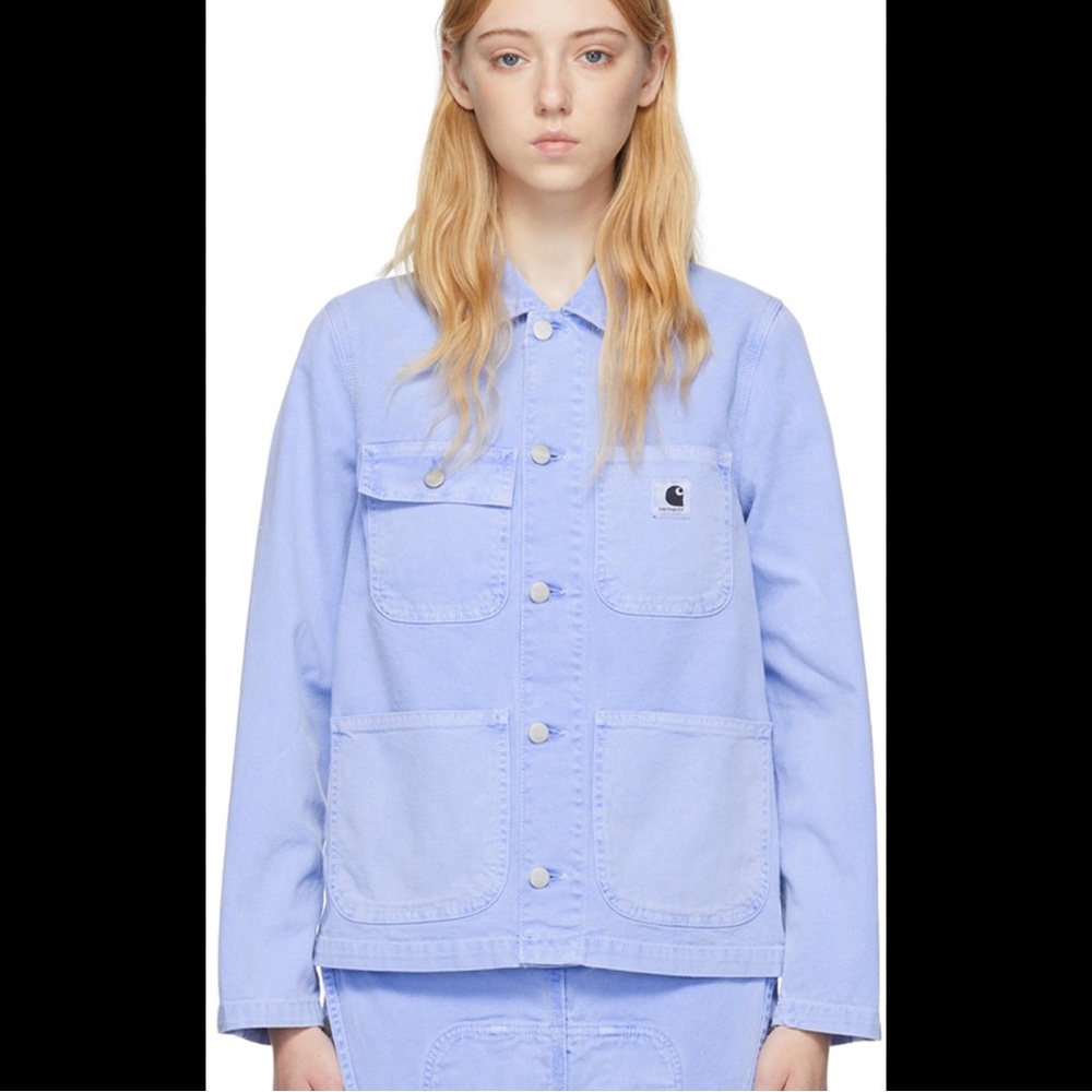 Carhartt WIP Michigan Coat Jacket Icy Water Small